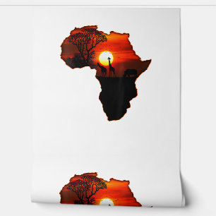 Africa T Shirt Map Of Africa Tee South African Sun Wallpaper