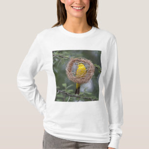 Africa. Tanzania. Female Black-Necked Weaver T-Shirt