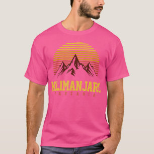 Africa Tanzania Kilimanjaro Mountain Hiking Mounta T-Shirt