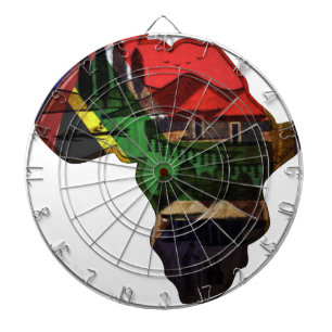 Africa: The Home of All Traditional Colours Dartboard