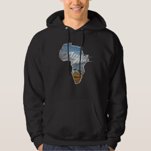 Africa Touring Twin Bike Off Road & Cross Continen Hoodie