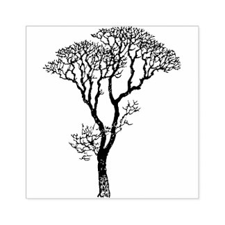 Africa Tree Stamp 4 Safari Passport Boarding Pass