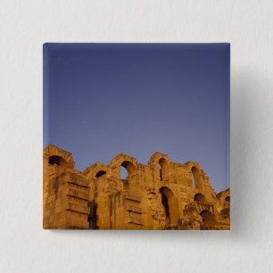 Africa, Tunisia, El Jem. Ruins of a Roman 15 Cm Square Badge