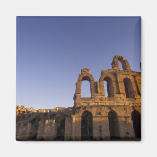 Africa, Tunisia, El Jem. Ruins of a Roman 2 Magnet