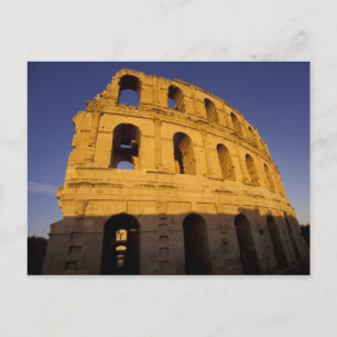 Africa, Tunisia, El Jem. Ruins of a Roman 3 Postcard
