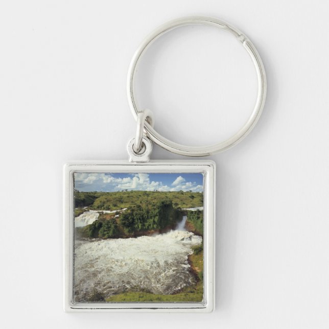 Africa, Uganda, Murchison Falls NP. The frothy Key Ring (Front)