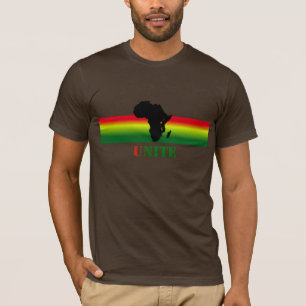 AFRICA unite custom t shirt