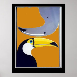 Africa Vintage Travel poster