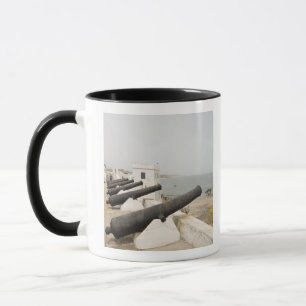 Africa, West Africa, Ghana, Elmina. Canons gaurd Mug