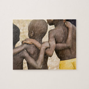 Africa, West Africa, Ghana, Yendi. Close-up shot Jigsaw Puzzle