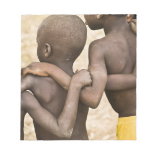 Africa, West Africa, Ghana, Yendi. Close-up shot Notepad