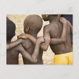 Africa, West Africa, Ghana, Yendi. Close-up shot Postcard