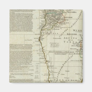 Africa, with all its states, kingdoms magnet