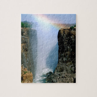 Africa, Zambia, Victoria Falls National Park. Jigsaw Puzzle