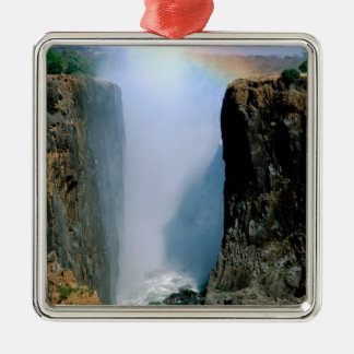Africa, Zambia, Victoria Falls National Park. Metal Tree Decoration