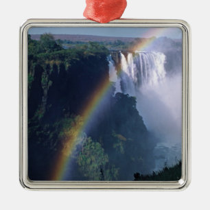 Africa, Zimbabwe. Victoria Falls Metal Tree Decoration