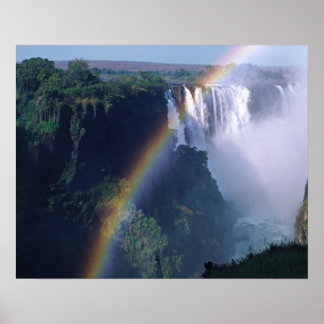 Africa, Zimbabwe. Victoria Falls Poster