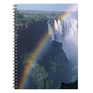 Africa, Zimbabwe. Victoria Falls Spiral Notebook