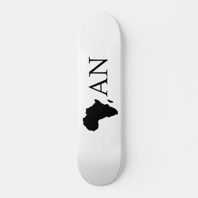 africaAN Skateboard (Front)