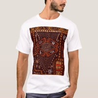 African Aboriginal Art Seamless Pattern