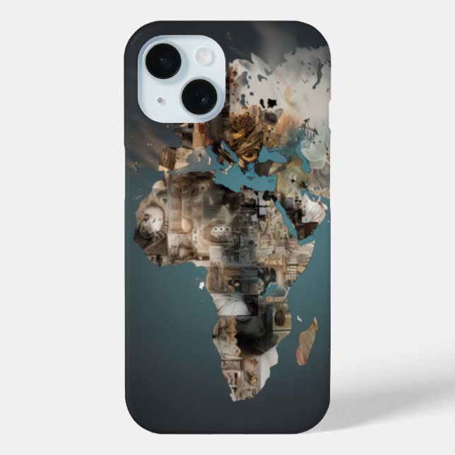 African abstract art cock Case-Mate iPhone case (Back)