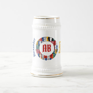 African Abstract Faces Stein