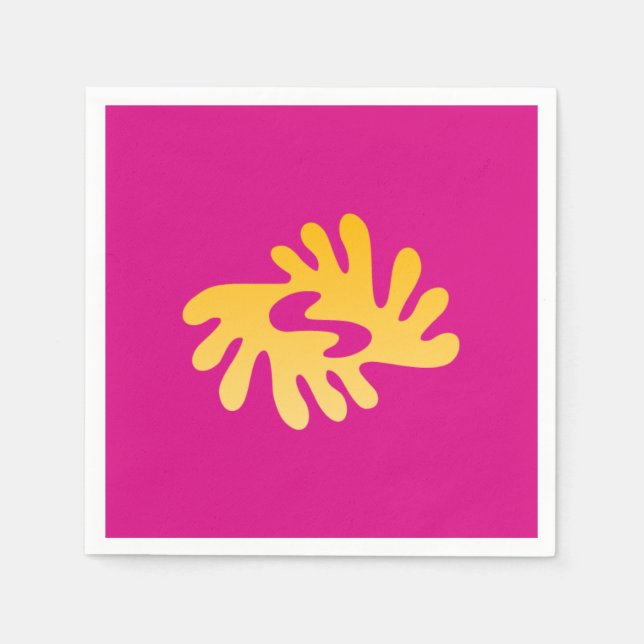 African Adinkra Napkin (Front)