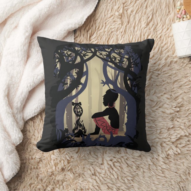 African Alice in Wonderland  Cushion (Blanket)
