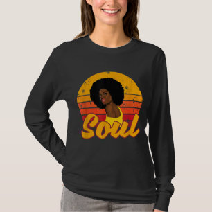 African American 70s 80s Funk Afro Disco Soul Mela T-Shirt