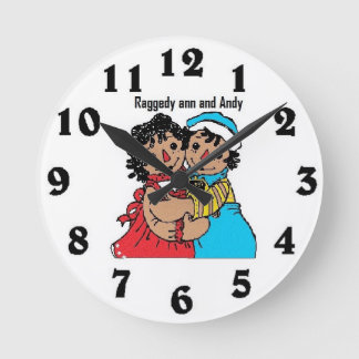 African American and Andy Wall Clock