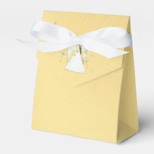 African American Angel Favour Box