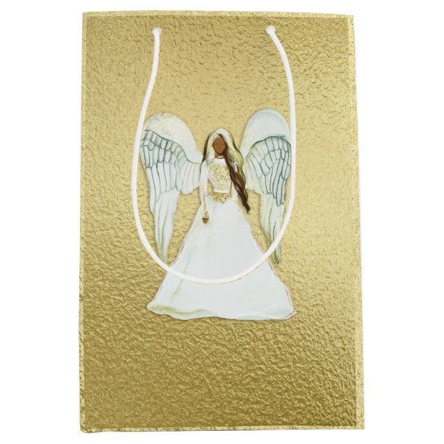 African American Angel Gift Bag (Front)