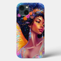 African American Angel Lady Fantasy Art