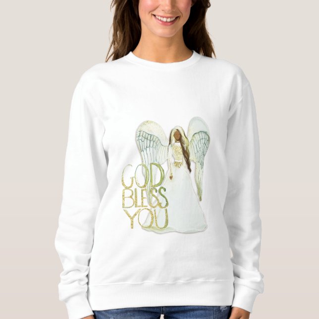 African American Angel Sweatshirt (Front)