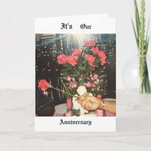 African American Anniversary Card