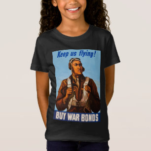 African American Aviators Fighter Pilots of WW2  T-Shirt