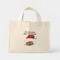 African American Baby 1st Christmas