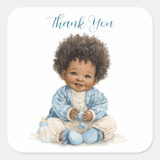 African American Baby Boy sticker