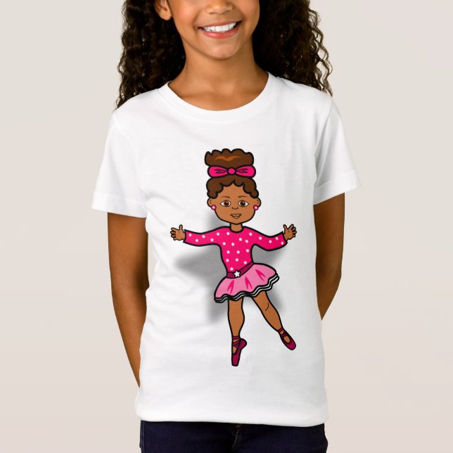 African American Ballerina T-shirt (Front)