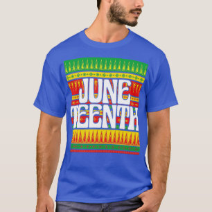 African American Black History Freedom US Juneteen T-Shirt