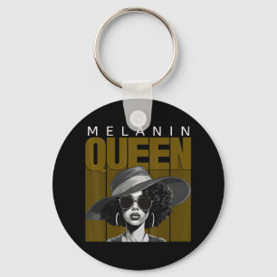 African American Black History - Juneteenth Melani Key Ring