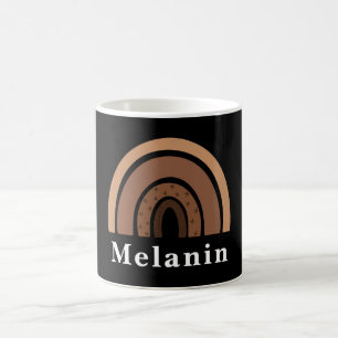 African American Black History Month Melanin Coffee Mug