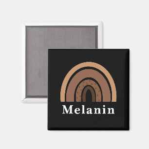 African American Black History Month Melanin Magnet
