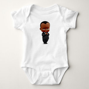 african american boss baby bodysuit