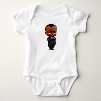 african american boss baby bodysuit