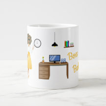 African American Boss's Day Speciality Mug