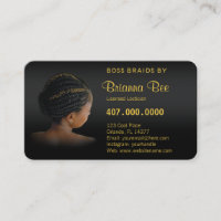 African American Braider Braids