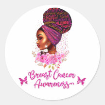 African American Breast Cancer Awareness Woman