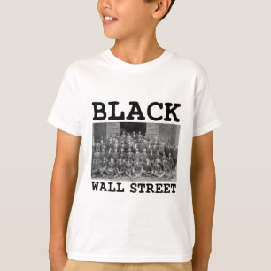 African American Business Black History Black Wall T-Shirt