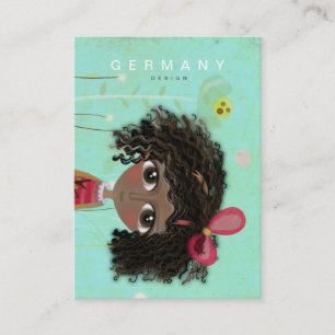 African American Business Card